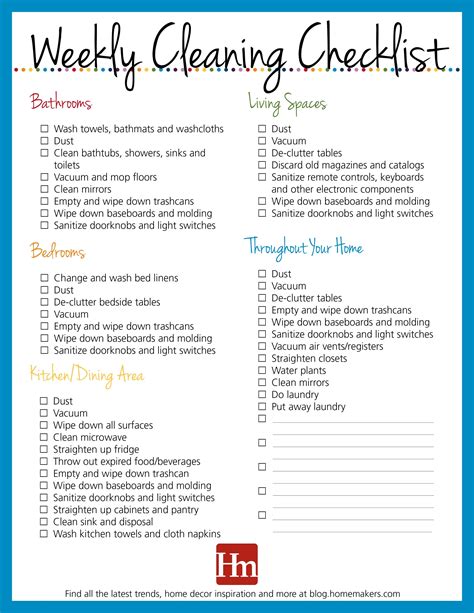 Free Printables! Daily, Weekly & Monthly Cleaning Schedule | Hm etc ...