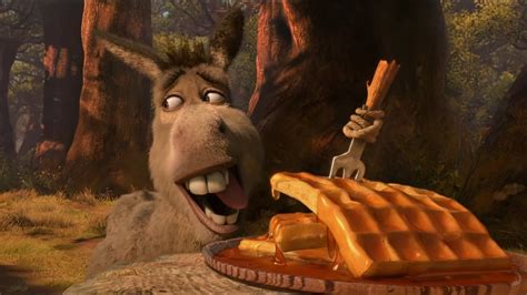 Donkey Reaching for Waffles | Know Your Meme