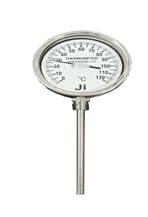 "Ji" Japsin Instrumentation Temperature Gauge, Bi-metal Dial ...