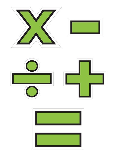 math symbols images #5584619 | Clipart Library