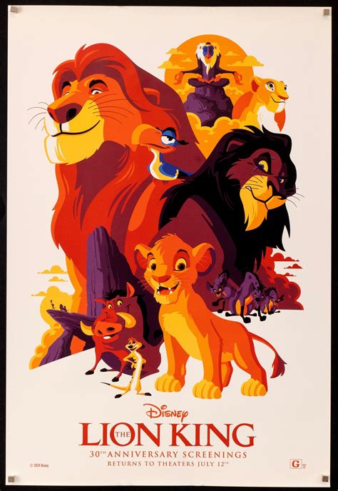 The Lion King Movie Poster 1994 1 Sheet (27x41)