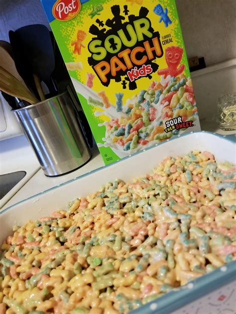 Sour Patch Kids Cereal Treats - Fun Things to do in Central Mass