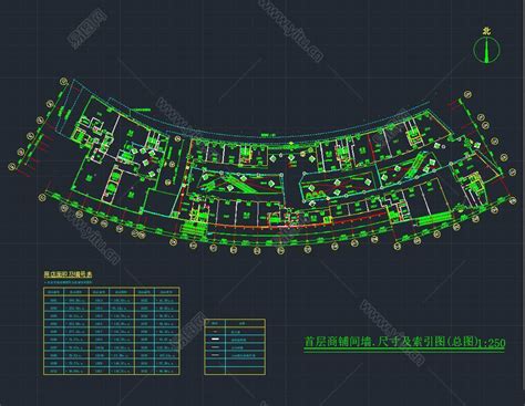 小别墅CAD平面布置图，别墅CAD设计图纸下载 - 易图网