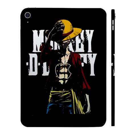Apple iPad 10th Gen 2022 Luffy With His Straw Hat Anime Tablet Skins