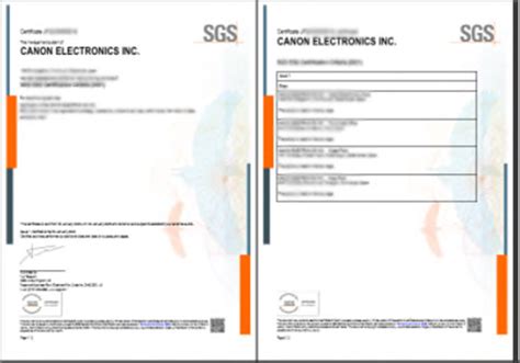 佳能电子获得亚太地区首个SGS ESG认证
