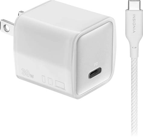 Customer Reviews: Insignia™ 30W USB-C Compact Wall Charger Bundle with ...