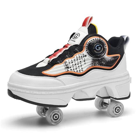 Roller Skate Shoes for Women Men Four Rounds Children's Roller Skates ...
