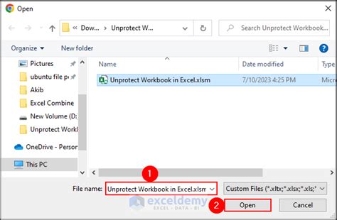 Unprotect Excel Workbook 的图像结果