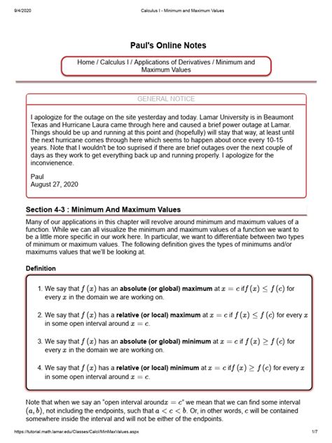 Maximum and Minimum Calculus 的图像结果