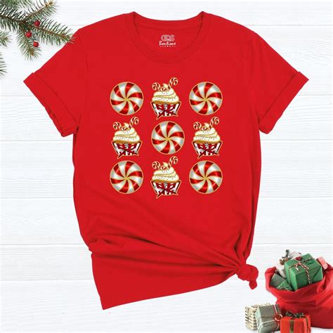 Christmas Candy Cane Shirt, Cookie Baking Shirt, Cookie Lover Tee ...