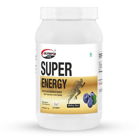 Super Energy Blueberry 1kg – Pre Workout Booster India – Olympia Nutrition