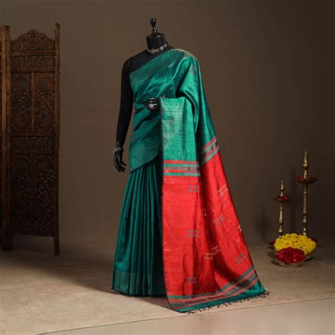 Buy Elegant Bhagalpuri Sarees in Silk & Cotton | iTokri
