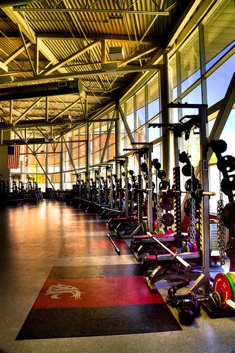 The Weight Room - Washington State University Photograph by David Patterson