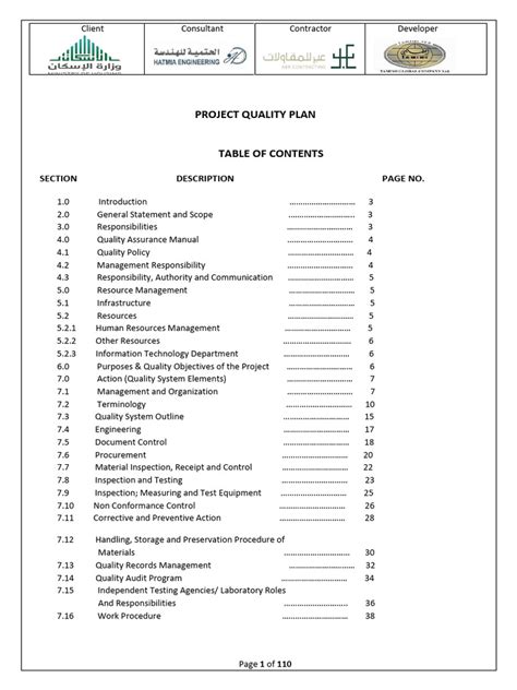 Image result for Quality Planning Example