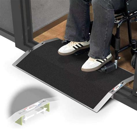 Nuvium 27.6"L×1.6"H Bridge Threshold Ramps for Doorways, Fits 2.8–5.1 ...
