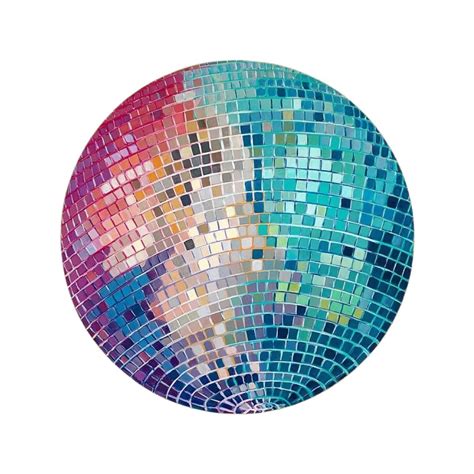 Disco Ball in 2024 | Art disco, Painting art lesson, Art inspiration