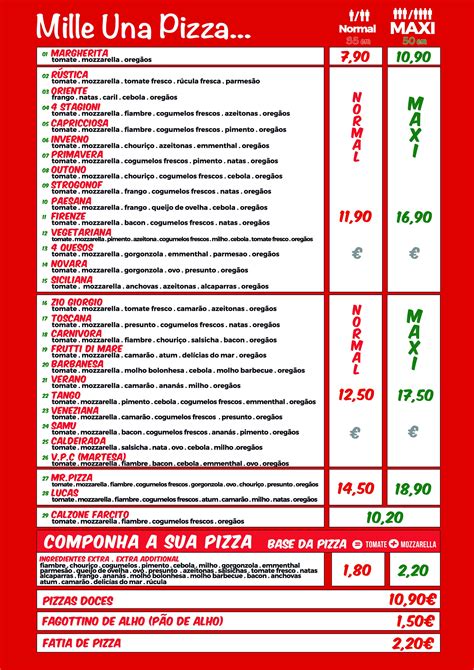 Mr.Pizza-Menu