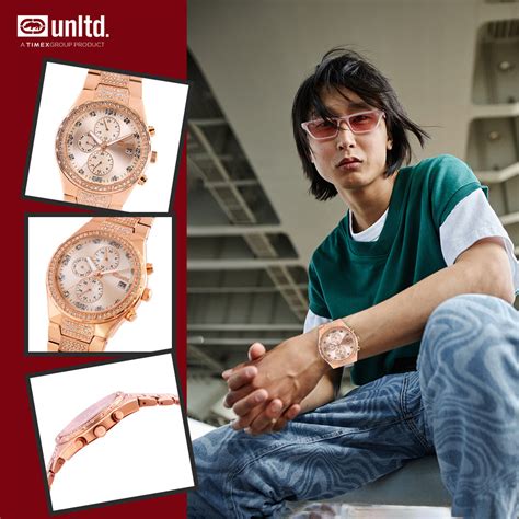 Unltd. By Timex Group Rose Gold Round Dial Quartz Analog Men Watch ...