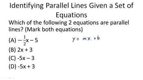 Image result for Identifying Parallel Lines