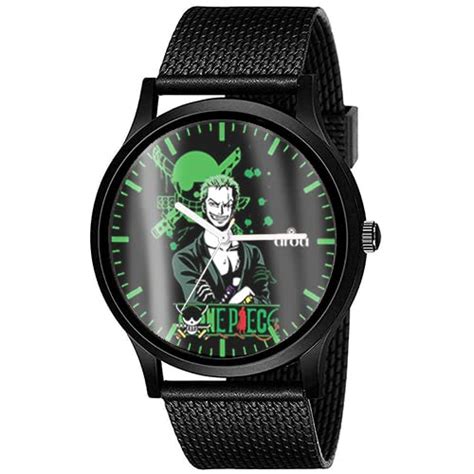 AROA Watch New Watch for Men Camiseta Roronoa Zoro One Piece Diseno ...