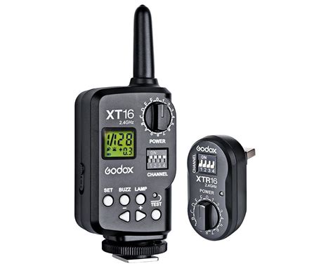 Buy Godox XT-16 Wireless Radio-Controlled Flash Trigger Transmitter and ...