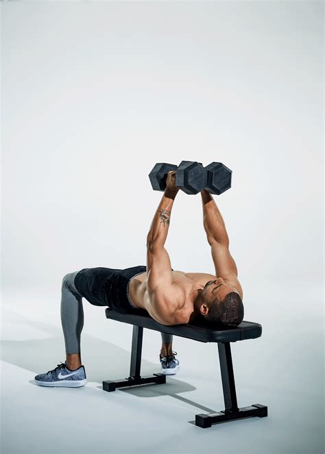 Chest Exercise With Dumbbells