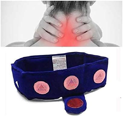 Buy ACUPRESSURE Magnetic Cervical Belt Neck Pain Blue Color Free Size ...