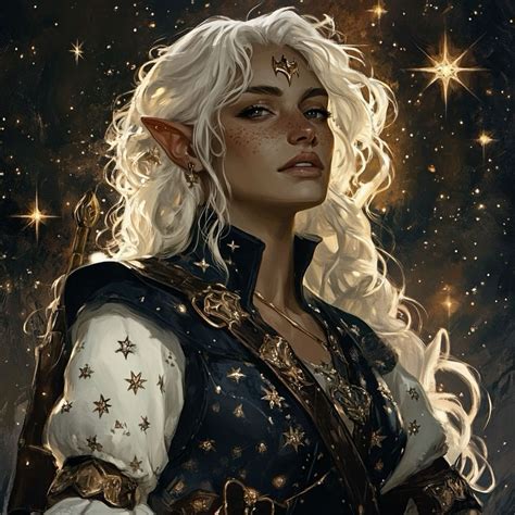 Half-elf female bard dnd в 2025 г | Лицо, Фэнтези, Дизайн персонажей