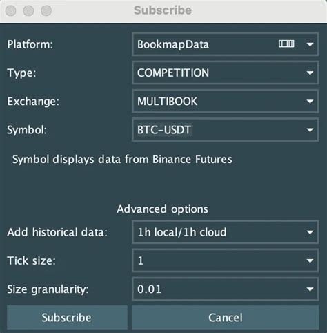 Image result for Bookmap Coinbasepro Connection