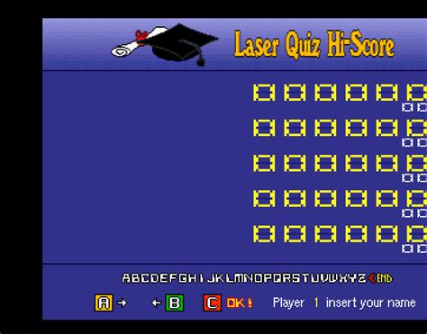 [mdk] Laser Quiz Greece download for mame 0.285