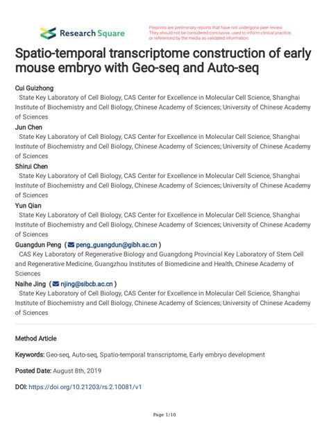Spatial Transcriptome Mouse Embryo Development 的图像结果
