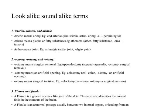Medical terminologies used in clinical settings ppt | PPTX