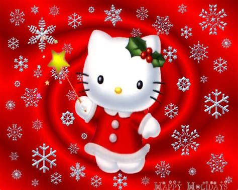 [100+] Hello Kitty Christmas Wallpapers | Wallpapers.com