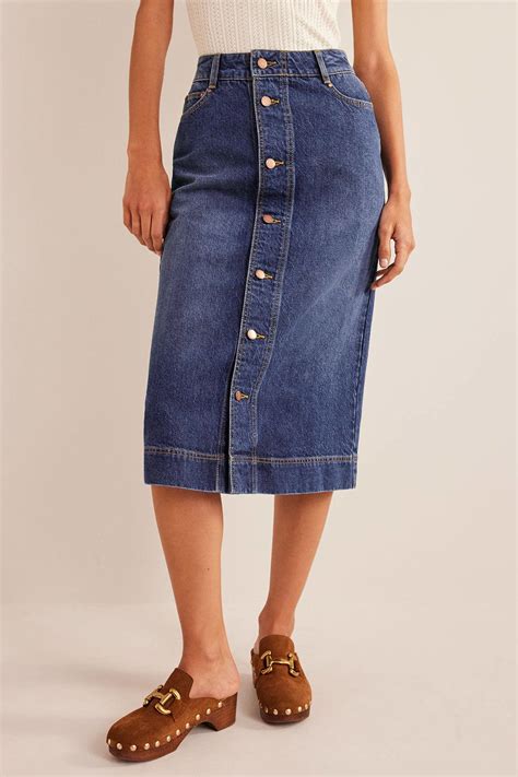 18 Best Denim Midi Skirts 2024 — Cute Denim Midi Skirts for Women