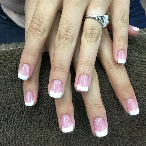 French Tip Dip Nails | Nail Designs