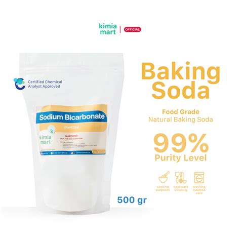 Jual Baking Soda - Sodium Bicarbonate Food Grade / Soda Kue 500 gr By ...