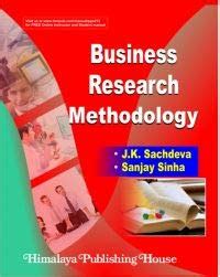 Business Research Methodology By JK Sachdeva : Amazon.in: Books