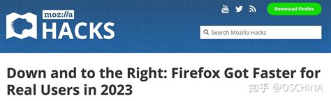 Firefox 在 2023 变得更快了 - 知乎