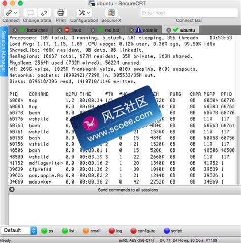 SecureCRT 8.5.2 for Mac – 专业强大的终端 SSH 命令行工具 - 风云社区