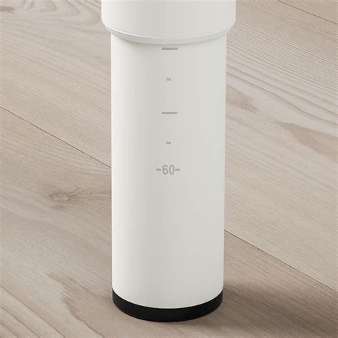 OLOV leg, adjustable, white - IKEA