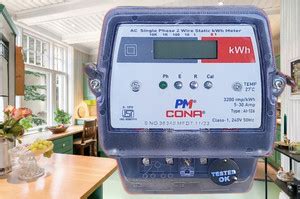 SAHU CONA Single Phase LCD Energy Sub Meter Electricity Meter For ...