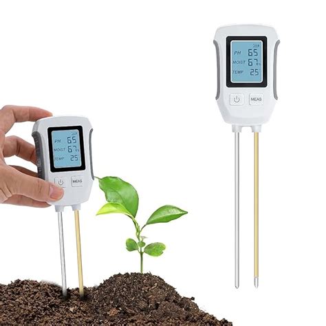 HASTHIP® Professional 3 in 1 Dual Probes Soil Meter for Moisture /Temp ...