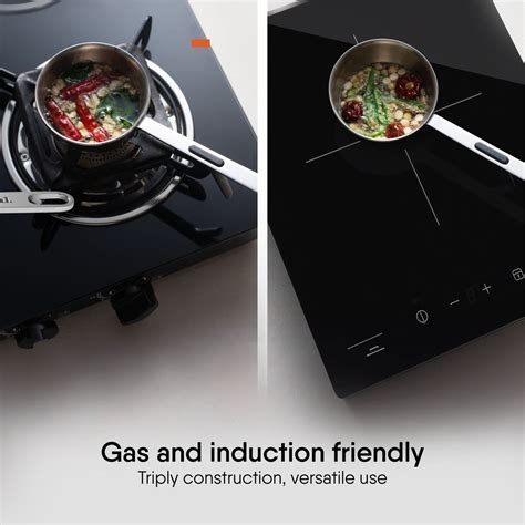 Buy Artisan Tadka Pan – Triply Stainless Steel, Induction-Compatible ...