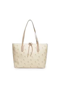 Buy Van Heusen Womens conversational cream HANDBAG at Amazon.in