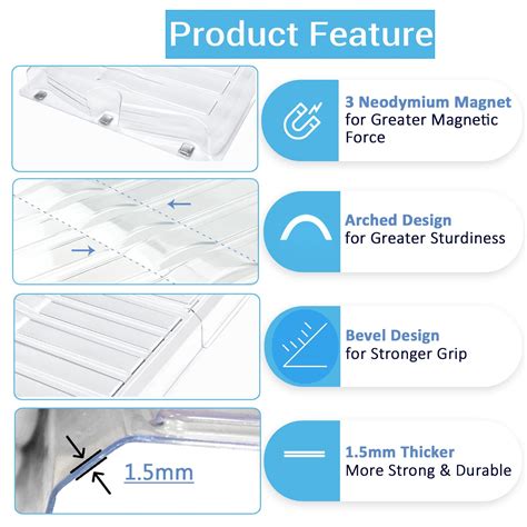 Snapklik.com : Magnetic Air Vent Extender For Under Furniture Floor ...