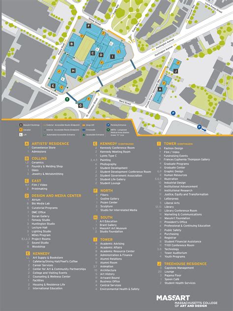 Campus Offices | MassArt Graduate Student Resources