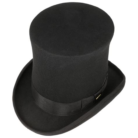 High Crown Wool Felt Top Hat - 92,95