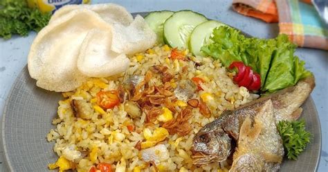 resep nasi goreng ikan asin sederhana