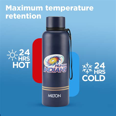 Buy Mumbai Indians (MI) Printed Bottles & Lunchbox Online | Milton