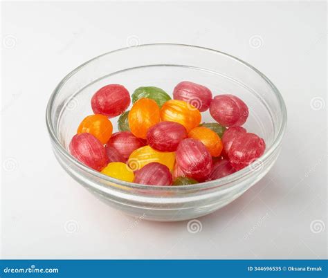 Hard Candy Isolated, Sour Hard Candies, Fruit Sugar Bonbon Pile ...